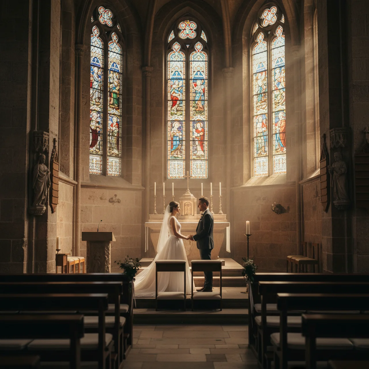 Kirchliche Trauung von Shadow & Light